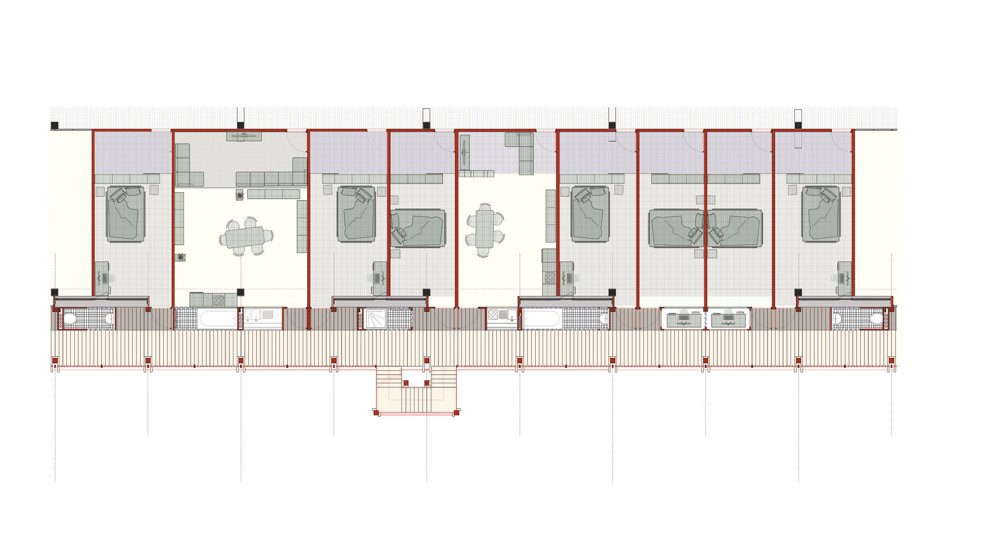 Switchroom cluster layout plan