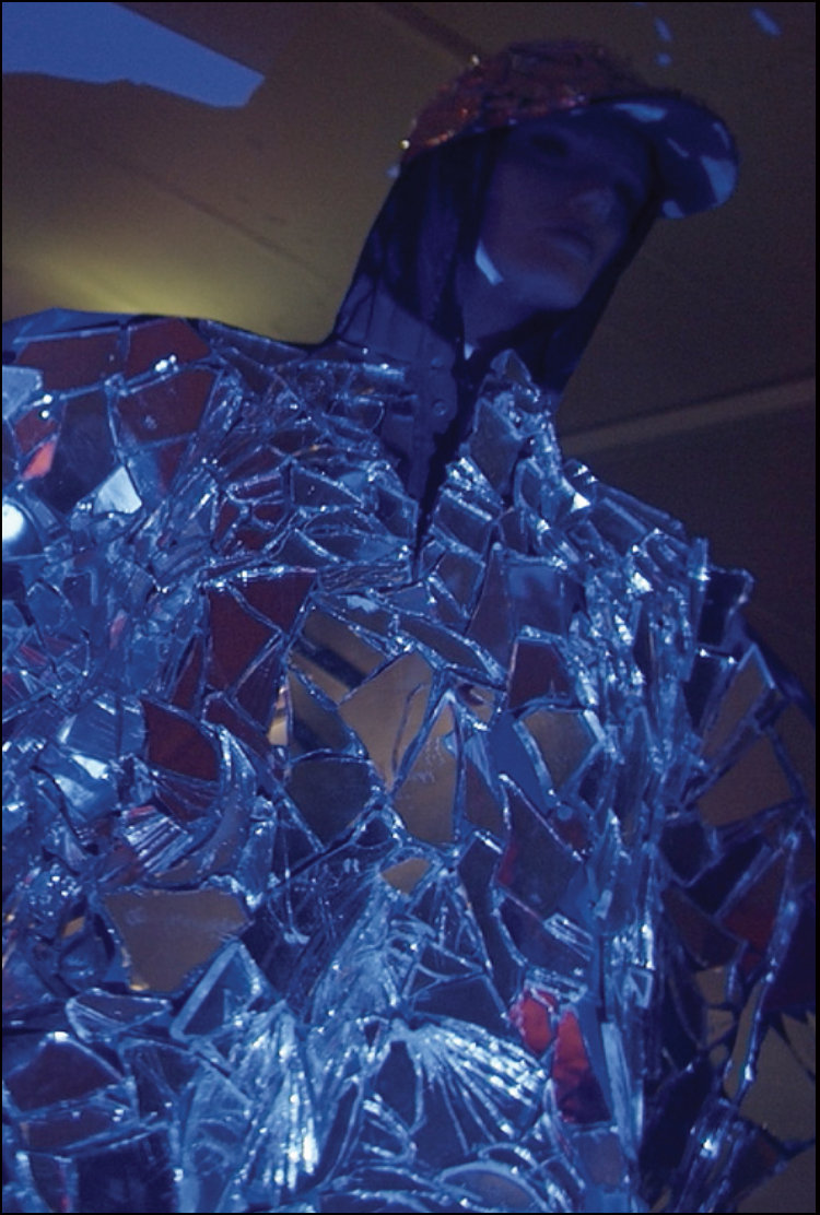 Sharded mirror poncho